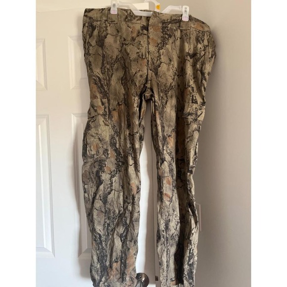 Mens XL Camo Hunting Pants Cargo Pockets Outdoor Camouflage - Picture 1 of 2